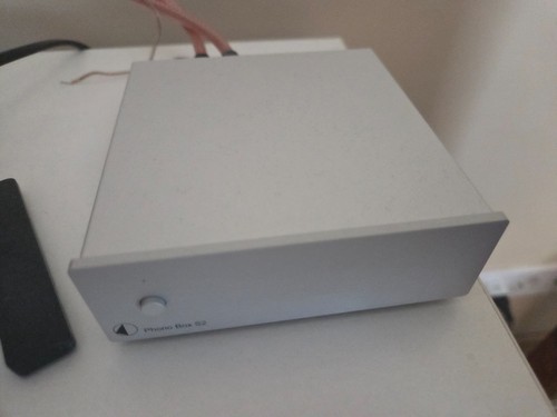 Pro ject phono box - box, silber