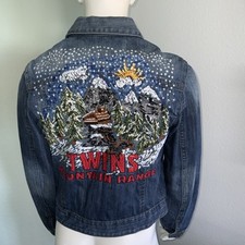 Dsquared2, Denim Jacke, Gr. 50, „Twins Mountain Range“, Fall 2004, sehr selten