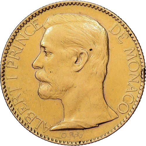 Monaco 100 francs - monaco,, francs,