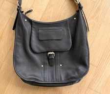Longchamp Balzane Crossbody Tasche Leder dunkelbraun