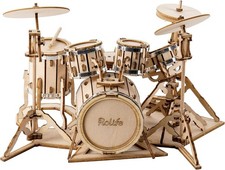 3D Holztrommel Puzzle Kit Zum