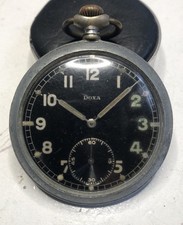 Taschenuhr  DOXA Militär WW2 50,5mm