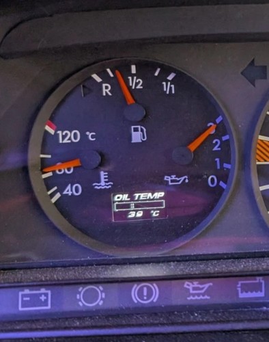 öltemperaturanzeige - Öltemperaturanzeige, &