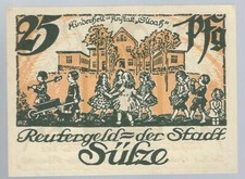 Notgeld - Sülze - Reutergeld