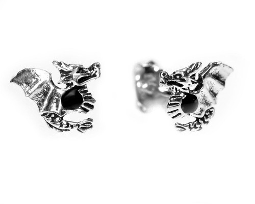 Nepomuk drache mit onyx - drache,