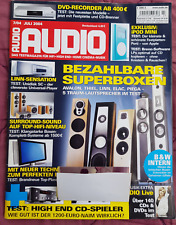 AUDIO 7/04: Piega P5, Thiel CS 2.4,Linn Akurate 242,Naim CD5i,Mark Levinson 390S