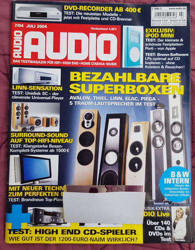 Audio piega thiel cs - audio,