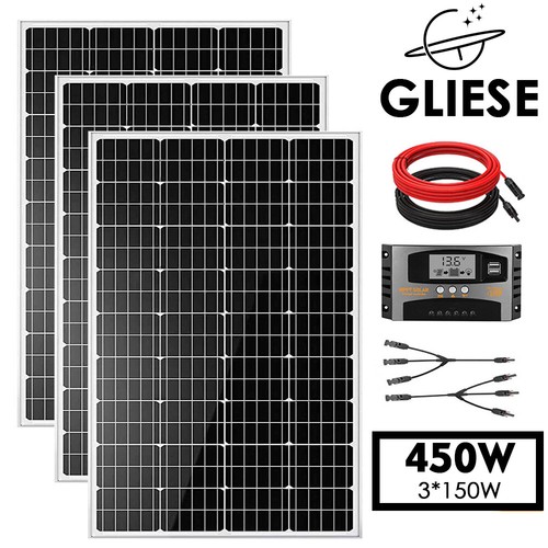 450w solarmodul set - set, solarpanel