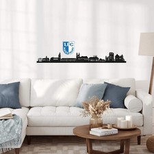 Wandtattoo 1. FC Magdeburg-Skyline mit Logo - 100x22 cm Offizielles Lizenzproduk