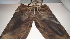 Superspeckige  Hirschlederhose