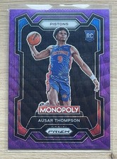 Panini Prizm Monopoly 2023-24 Ausar Thompson Purple Prizm Rookie 