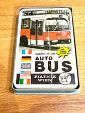 Spielkarten Quartett Auto Bus