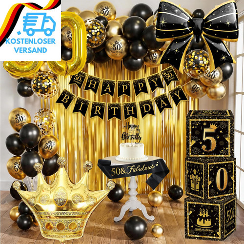 Geburtstag deko mann - deko,