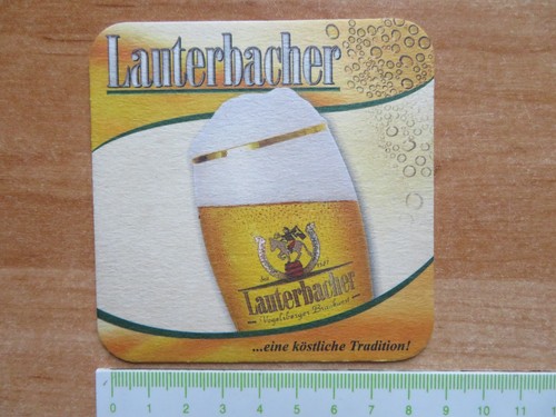 Bierdeckel lauterbacher bier - bierdeckel, +