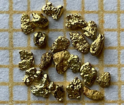 Echte goldnuggets - 20,