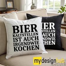 Kissenbezug mit Spruch lustig