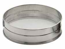 Weis Mehlsieb Sieb Küchensieb Backsieb stabil Edelstahl Ø 20 cm / 0,5 mm Maschen