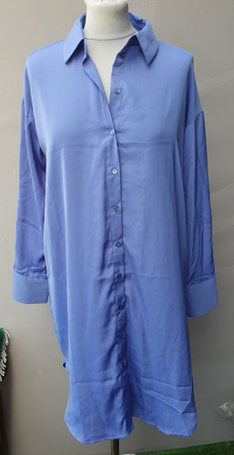 Kleid hemdkleid langarm vero - hemdkleid,