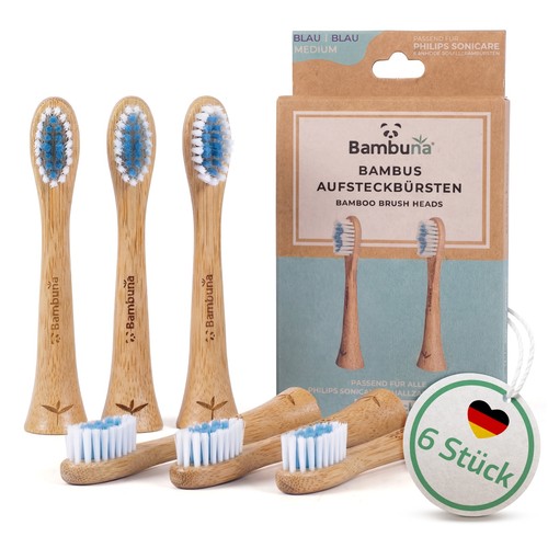 Bambuna ersatzbürsten aus - bambuna,