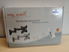 My Wall H9-6L TV-Wandhalterung Neigbar, Schwenkbar, Variabler Wandabstand Silber