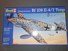 Revell 04582 Messerschmitt Bf 109 E-4/7 Trop 1:48, OVP, Teile Komplett