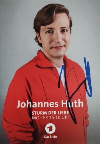 Johannes huth autogramm sturm - johannes,