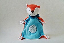 Pusblu Fuchs 🦊 orange blau weiß Schmusetuch Kuscheltuch Schnuffeltuch dm (T175)