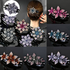 Mode Frauen Strass Blume