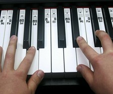 KLAVIER AUFKLEBER ~ KEYNOTES