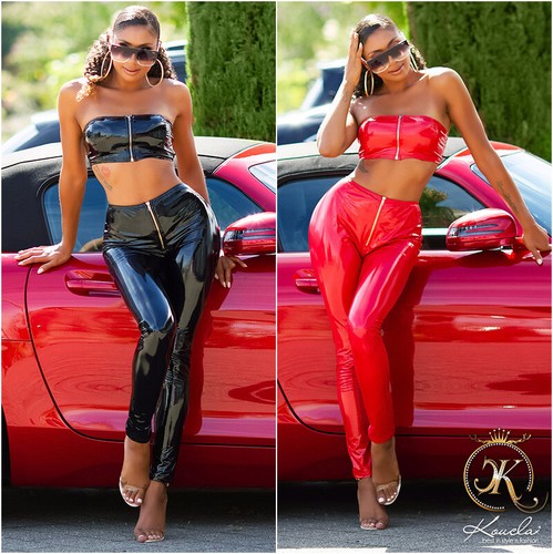 Koucla high waist hose - high,