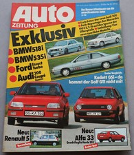 Auto Zeitung 20/1984 VW Golf