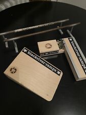 Blackriver Ramps Set, Kicker, Box und Rails für Fingerboards
