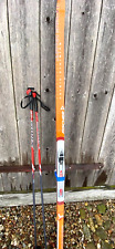 Langlaufski Fischer nordic cruising, 184 cm, inkusive 2 Stöcke (swix)