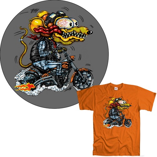 Shirt motorrad biker comic - t-shirt,