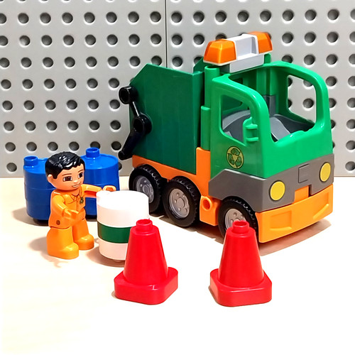 Lego duplo müllwagen lkw - lego,