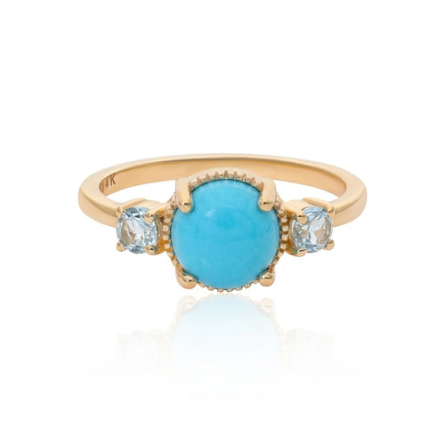 Cocktailring karat gold - 14,