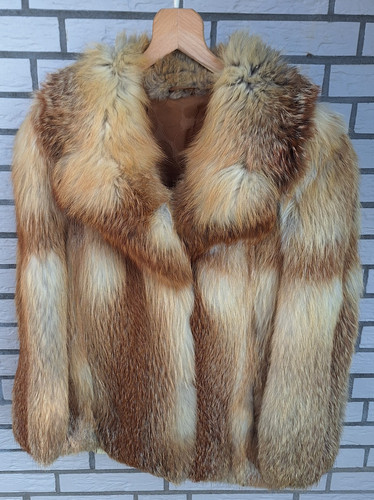 Echtpelz damen rotfuchsjacke - damen,