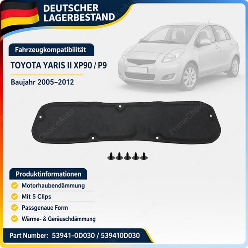 Dämmmatte motorhaube mit - dämmmatte,