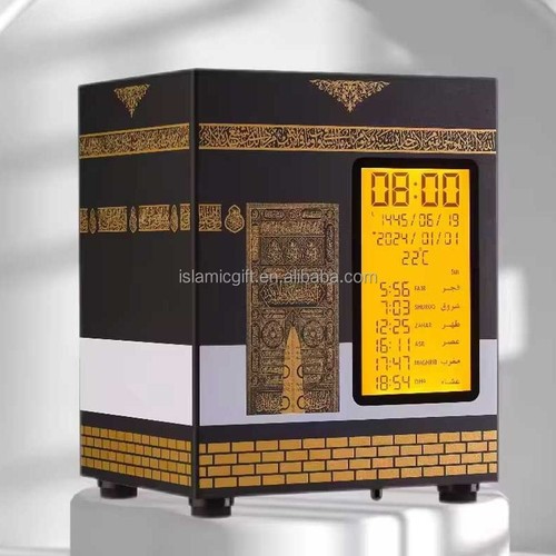 Kaaba modell gebetsuhr azan - gebetsuhr,