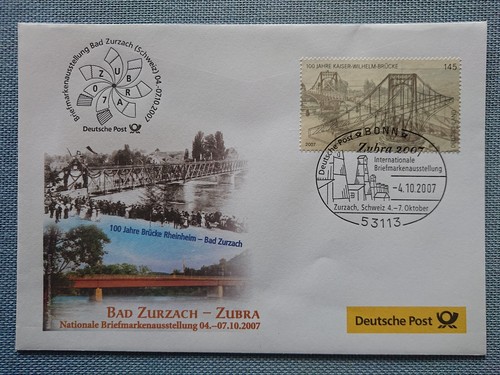Ersttagsbrief bad zurzach - bad,