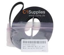 Antriebsriemen Q1251-60320 Carriage Belt A0 42", HP DesignJet 5000 5500 