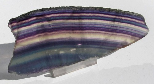 Fluorit scheibe beidseitig - fluorit,