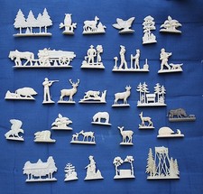 Alte Margarine Figuren " Wald