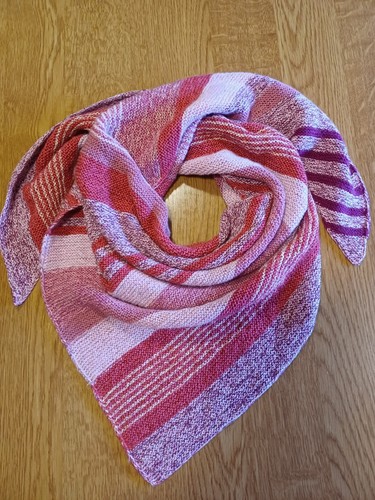 Dreiecktuch handgestrickt - dreiecktuch,, handgestrickt-