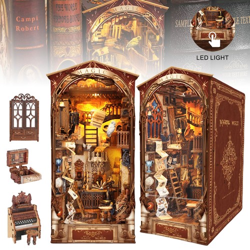 Holz book nook kit diy - nook,