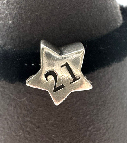 Love links silber stern - '21',