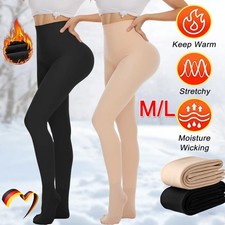 Warme Damen Thermostrumpfhose mit Fleecefutter Warm Fleece Pantyhose Dicke