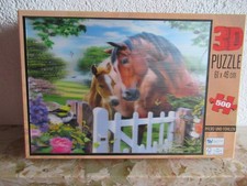 3D Puzzle Pferd und Fohlen