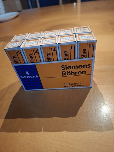 10x siemens röhre 6cw5 - siemens, el