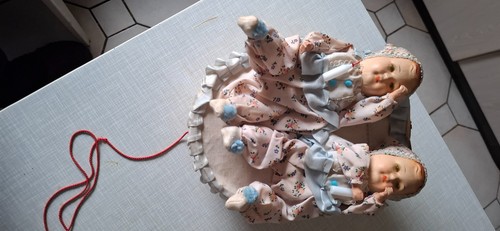 Mechanische puppe zwillinge - puppe,